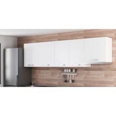 Minar 275 Cm Mutfak Dolabı Beyaz 275-B8-Üst Modül