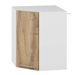 Alvinka Mutfak Modül Duz Üst 1Dk1R 60-H72Cm Köşe Dolap Beyaz Dore Mdf