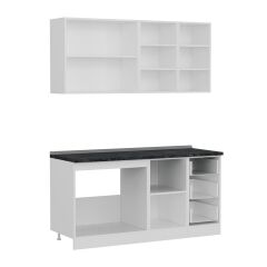 Minar 165 Cm Mutfak Dolabı Beyaz 165-B2