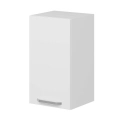 Alvinka Mutfak Modül Duz Üst 1Dk2R 40-H72Cm Dolap Beyaz Beyaz Mdf