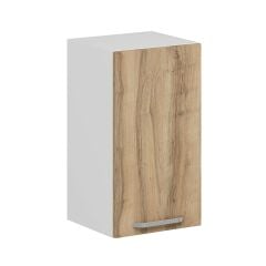 Alvinka Mutfak Modül Duz Üst 1Dk2R 40-H72Cm Dolap Beyaz Dore Suntalam