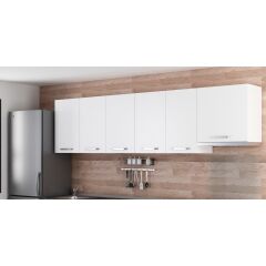 Minar 280 Cm Mutfak Dolabı Beyaz 280-B10-Üst Modül