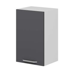 Alvinka Mutfak Modül Duz Üst 1Dk2R 45-H72Cm Dolap Beyaz Antrasit Suntalam