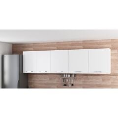 Minar 280 Cm Mutfak Dolabı Beyaz 280-B2-Üst Modül