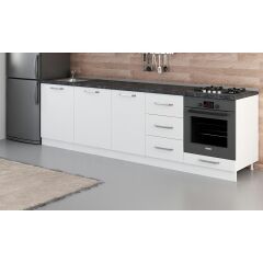 Minar 280 Cm Mutfak Dolabı Beyaz 280-B3-Alt Modül