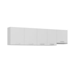 Minar 280 Cm Mutfak Dolabı Beyaz 280-B4-Üst Modül