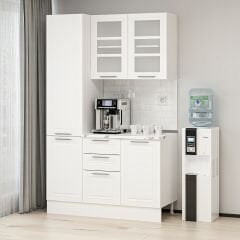 Alvinka Kahve Köşesi 135Cm Mbr_C Beyaz Beyaz