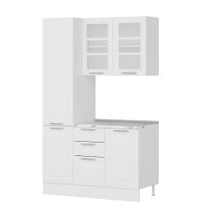 Alvinka Kahve Köşesi 135Cm Mbr_C Beyaz Beyaz