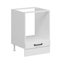 Alvinka Mutfak Modül Mbr_A Alt 1K 60Cm Ank Dolap Beyaz Beyaz Mdf