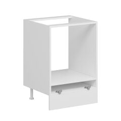 Alvinka Mutfak Modül Mbr_A Alt 1K 60Cm Ank Dolap Beyaz Beyaz Mdf