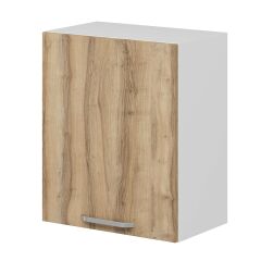 Alvinka Mutfak Modül Duz Üst 1Dk2R 60-H72Cm Dolap Beyaz Dore Mdf