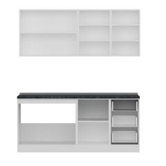 Minar 185 Cm Mutfak Dolabı Beyaz 185-B1