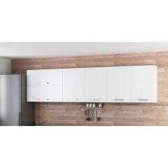 Minar 285 Cm Mutfak Dolabı Beyaz 285-B1-Üst Modül