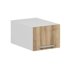 Alvinka Mutfak Modül Duz Üst 1Yk 40-H30Cm Yuk Dolap Beyaz Dore Mdf