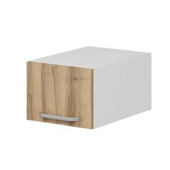 Alvinka Mutfak Modül Duz Üst 1Yk 40-H30Cm Yuk Dolap Beyaz Dore Mdf