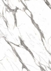 Alvinka Laminat Tezgah - Beyaz Mermer Desenli 125 cm