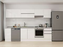 abı M-E90S40S50-1 High Gloss | Beyaz - Suntalam