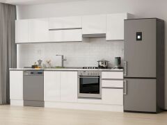 abı M-E90S40S50-1 High Gloss | Beyaz - Mdf