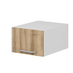 Alvinka Mutfak Modül Duz Üst 1Yk 45-H30Cm Yuk Dolap Beyaz Dore Mdf