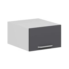 Alvinka Mutfak Modül Duz Üst 1Yk 50-H30Cm Yuk Dolap Beyaz Antrasit Suntalam