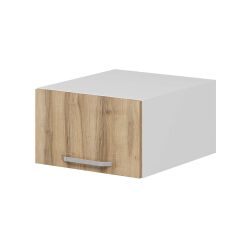 Alvinka Mutfak Modül Duz Üst 1Yk 50-H30Cm Yuk Dolap Beyaz Dore Mdf