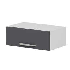 Alvinka Mutfak Modül Duz Üst 1Yk 60-H22Cm Dav Dolap Beyaz Antrasit Suntalam