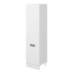 Alvinka Mutfak Modül Mbr_A 60-H240Cm Boy Dolabı Beyaz Beyaz Mdf