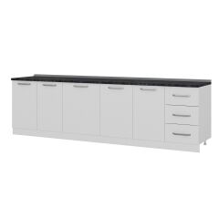 Minar 290 Cm Mutfak Dolabı Beyaz 290-B1-Alt Modül