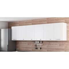 Minar 290 Cm Mutfak Dolabı Beyaz 290-B2-Üst Modül