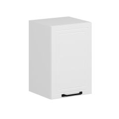 Alvinka Mutfak Modül Mbr_A Üst 1Dk1R 40-H60Cm Dolap Beyaz Beyaz Mdf