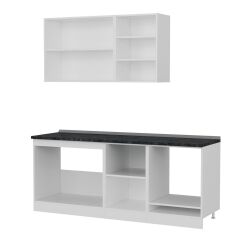 Minar 200 Cm Mutfak Dolabı Beyaz 200-B6