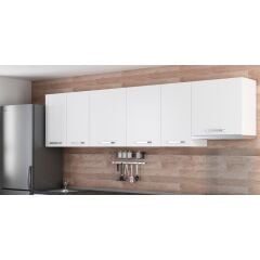 Minar 290 Cm Mutfak Dolabı Beyaz 290-B4-Üst Modül