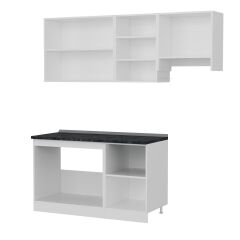 Minar 200 Cm Mutfak Dolabı Beyaz 200-B7