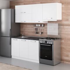 Minar 200 Cm Mutfak Dolabı Beyaz 200-B7