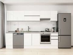 Alvinka 280X210 Cm High Gloss Mutfak Dolabı M-E80S40S40-1