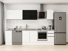 Alvinka 280X210 Cm High Gloss Mutfak Dolabı M-E80S40S40-3