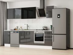 Alvinka 280X210 Cm High Gloss Mutfak Dolabı M-E80S40S40-3