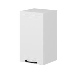 Alvinka Mutfak Modül Mbr_A Üst 1Dk2R 40-H72Cm Dolap Beyaz Beyaz Mdf