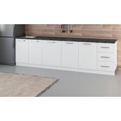 Minar 295 Cm Mutfak Dolabı Beyaz 295-B1-Alt Modül