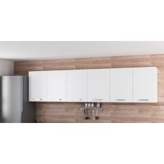 Minar 295 Cm Mutfak Dolabı Beyaz 295-B2-Üst Modül