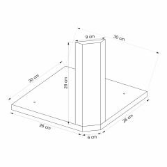 Alvinka Mutfak Yüklük Köşe Kapama Suntalam