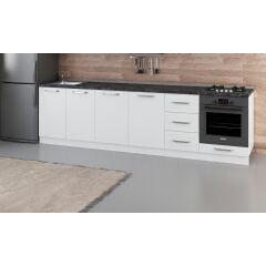 Minar 295 Cm Mutfak Dolabı Beyaz 295-B6-Alt Modül