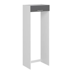 Alvinka Mutfak Modül 90-H222Cm Buz Dolabı Antrasit - Mdf