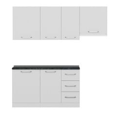 Minar 205 Cm Mutfak Dolabı Beyaz 205-B4