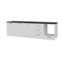 Minar 300 Cm Mutfak Dolabı Beyaz 300-B10-Alt Modül