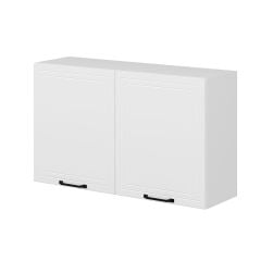 Alvinka Mutfak Modül Mbr_A Üst 2Dk1R 120-H72Cm Dolap Beyaz Beyaz Mdf