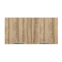 Alvinka Mutfak Modül Duz Üst 2Dk1R 120-H60Cm Dolap Beyaz Dore Suntalam