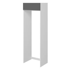 Alvinka Mutfak Modül J Kulp 90-H240Cm Buz Dolabı Antrasit - Suntalam