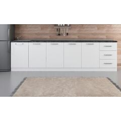 Minar 300 Cm Mutfak Dolabı Beyaz 300-B2-Alt Modül