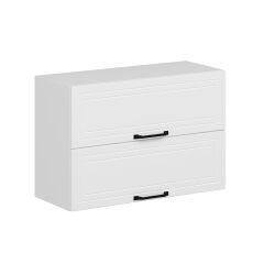 Alvinka Mutfak Modül Mbr_A Üst 2Yk1R 90-H60Cm Dolap Beyaz Beyaz Mdf